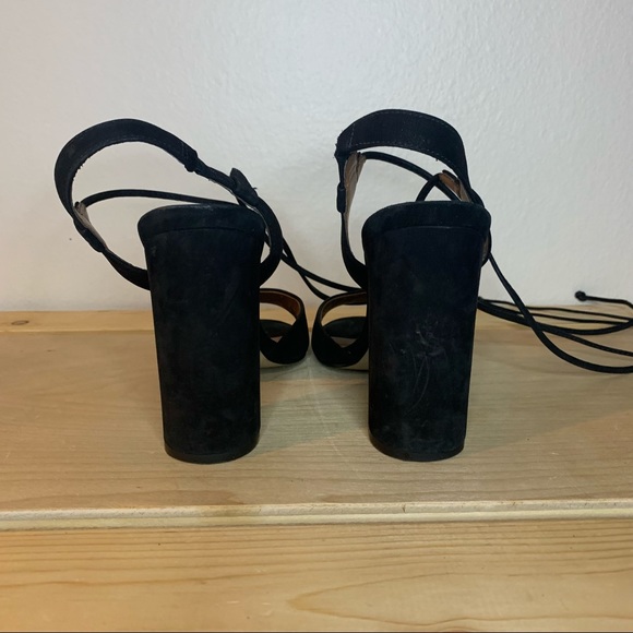 Steve Madden Serrina 4in Block lace up heels size 8 - Picture 6 of 8